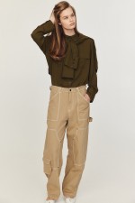 Twill Cargo Pants