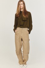 Twill Cargo Pants