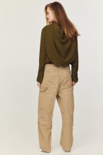 Twill Cargo Pants