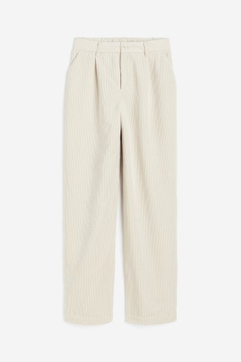 Wide-leg Corduroy Pants