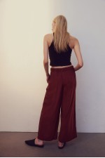 Crop Pull-on Pants