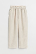 Ankle-length Linen Pants