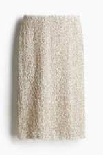 Sequined Pencil Skirt