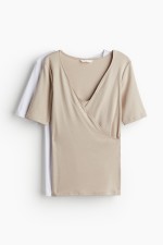 MAMA 2-pack Cotton Nursing Tops