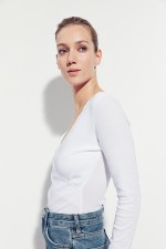 MAMA Ribbed Nursing Top