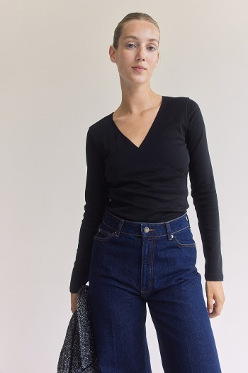 MAMA Ribbed Nursing Top