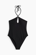 Padded-Cup Halterneck Swimsuit